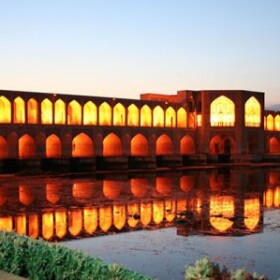 Isfahan-Seide, Kette, Schuss