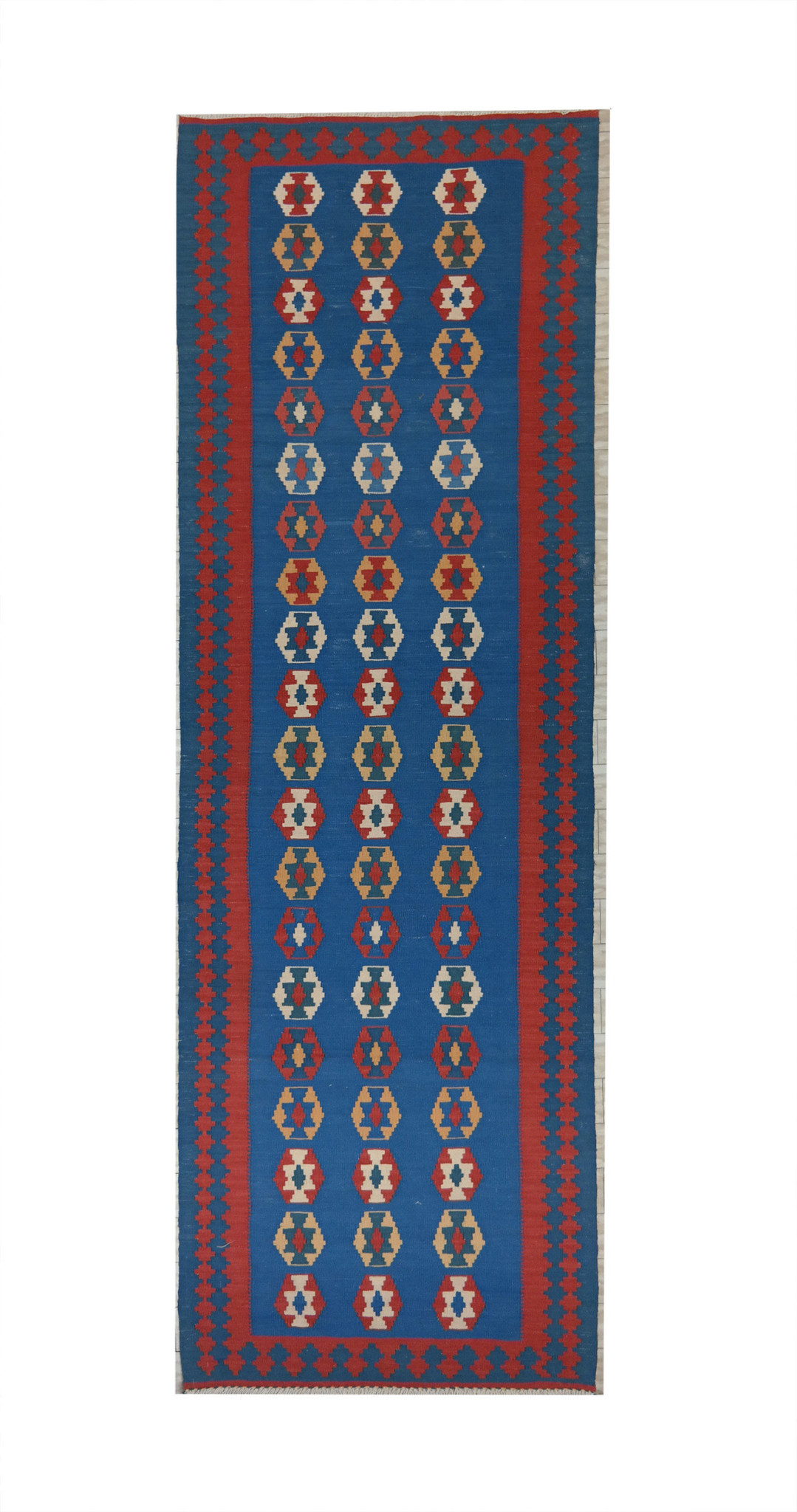 Kilim Gashgai cm. 286 x 82-7242 10 Kilim Gashgai
