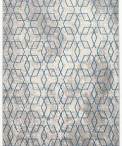 Soho Modern Rug 1 Ecru Blue