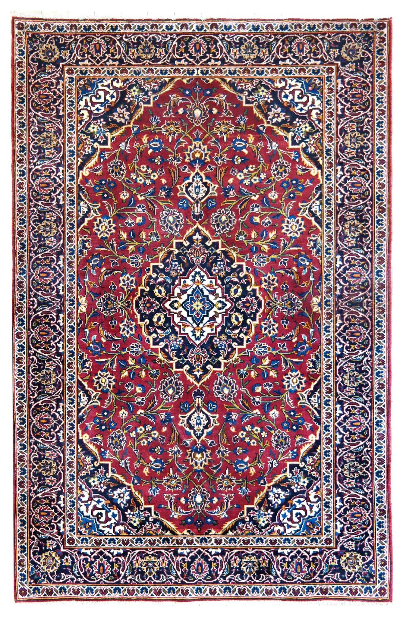 Kashan living room rug  
