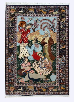 Wandteppich von Isfahan