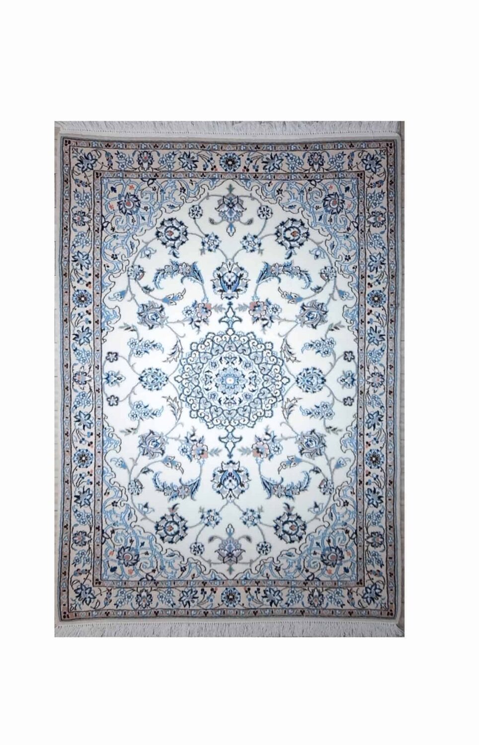 Persian Nain carpet 9 threads