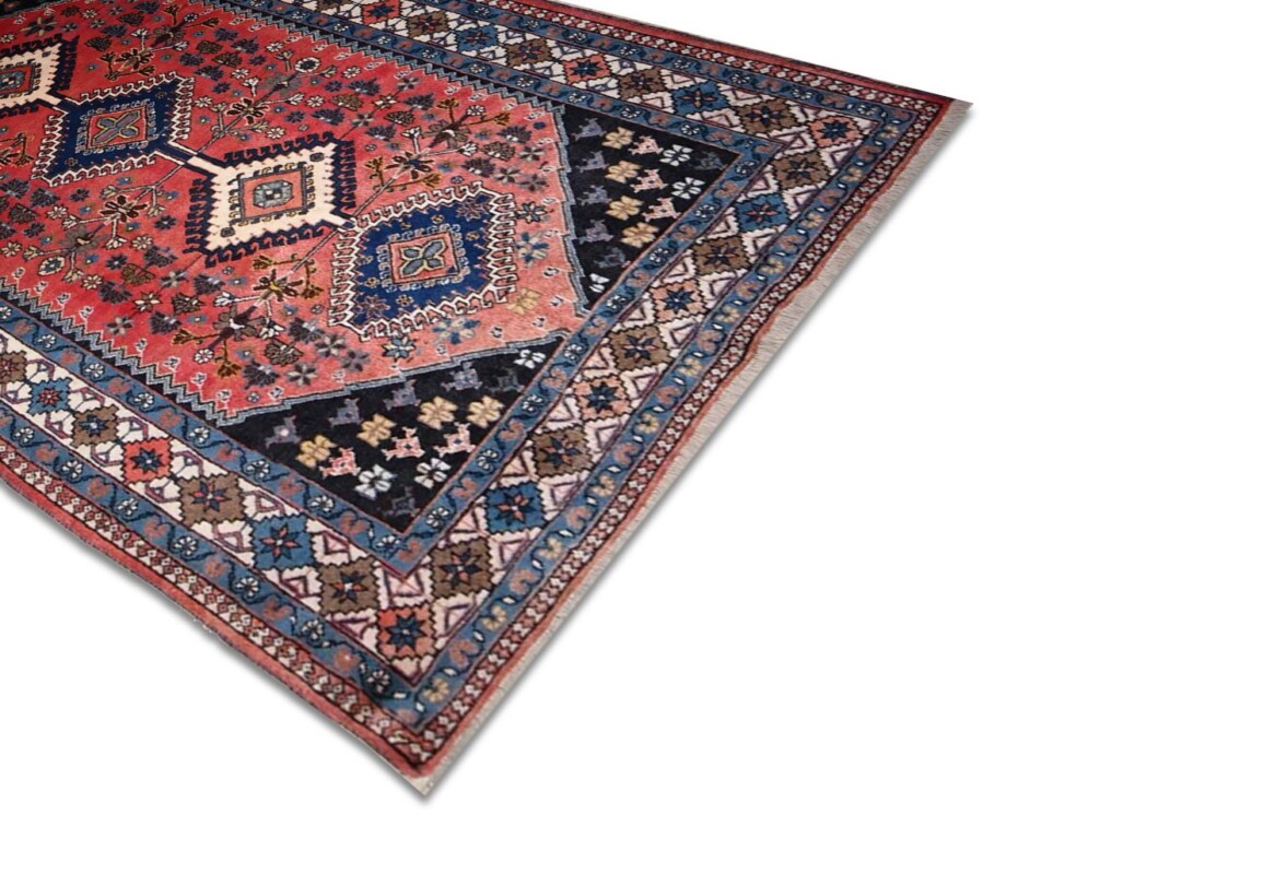 Tappeto persiano yalameh annodato , 9376