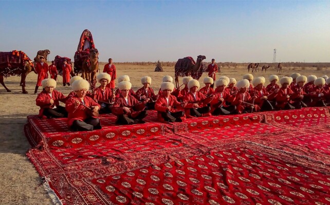 Tappeti turkmeni, l'arte di una tribù