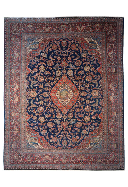 Tappeto Kashan Dabir Antico 310x235cm - A1358