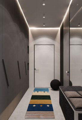 Passatoia minimal 238x61cm - B1564 10 Passatoia minimal
