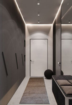 Passatoia minimal 256×76cm - B1567 10 Passatoia minimal