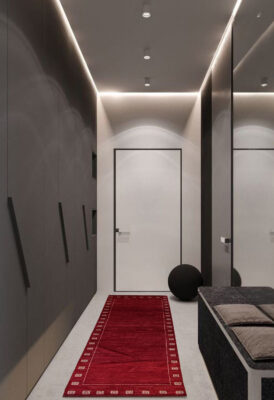 Passatoia minimal 229x78cm - B1575 9 Passatoia minimal