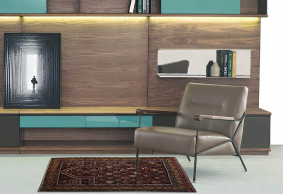 Tappeto Antico caucasico Shirvan 140x114cm - A1377 9 Tappeto Antico caucasico Shirvan