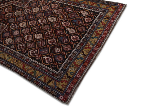 Tappeto Antico caucasico Shirvan 140x114cm - A1377 - immagine 4