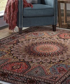 Alternative view of Tappeto Tabriz cupola 60 raj 260x200 B1702