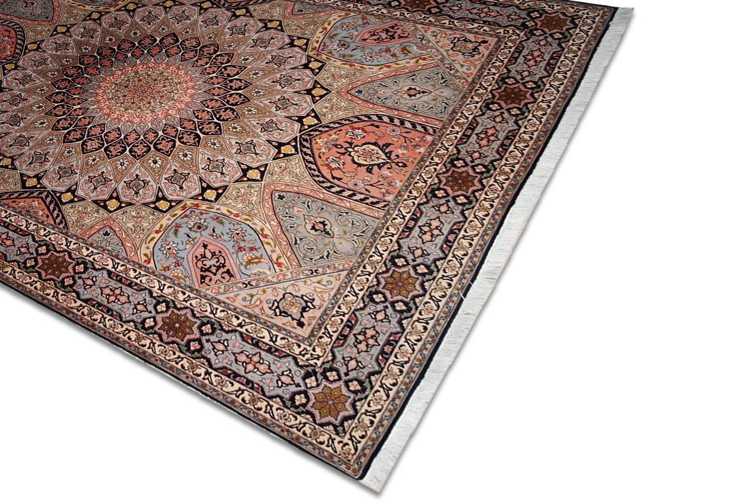 Tappeto Tabriz cupola 60 raj 260x200 B1702 5 Tappeto Tabriz cupola 60 raj 260x200 B1702 - immagine 4