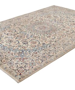 Tappeto Persiano Nain Kashmar 302×196 cm Annodato a Mano Z373935 - immagine 2