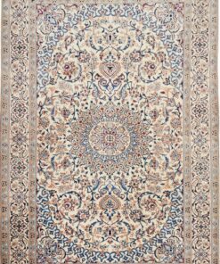 Tappeto Persiano Nain Kashmar 302×196 cm Annodato a Mano Z373935