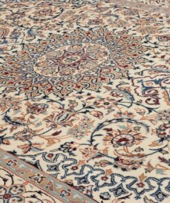 Tappeto Persiano Nain Kashmar 302×196 cm Annodato a Mano Z373935 - immagine 8