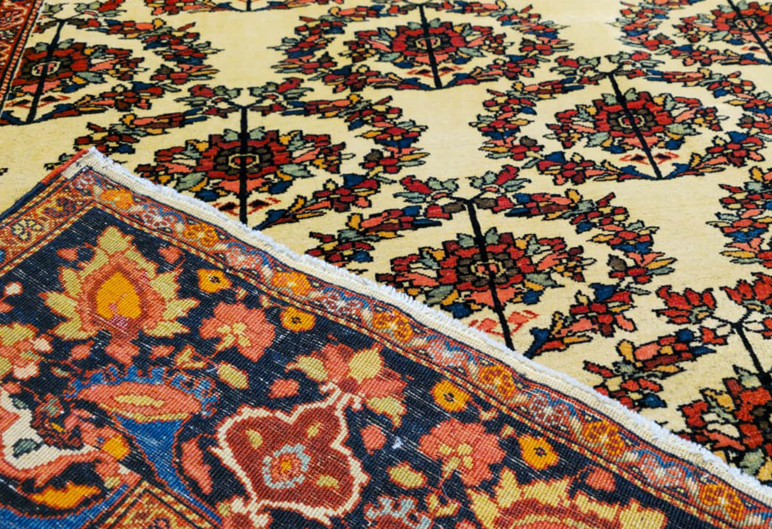 Tappeto Fine Senneh Antico 203x135cm - B1775 5 Tappeto Fine Senneh Antico 203x135cm - B1775 - immagine 4