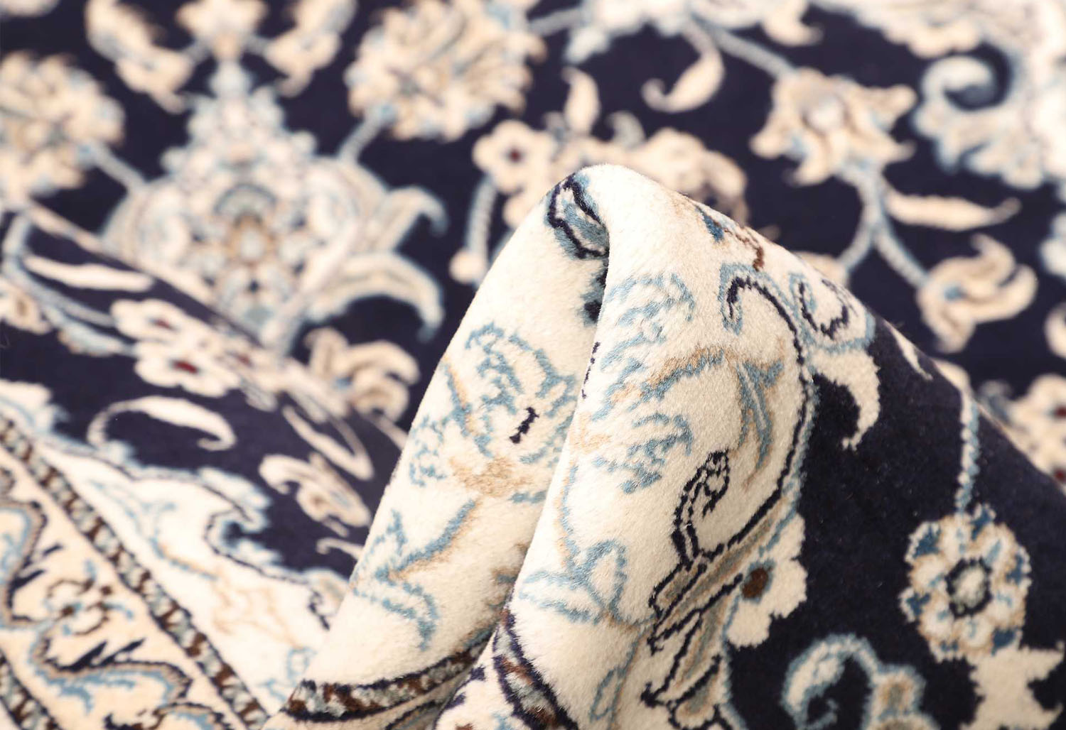 Tappeto Nain Kashmar 198x145 cm - 471526 6 Tappeto Nain Kashmar