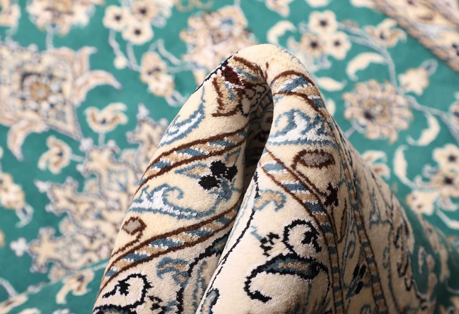 Tappeto Nain Kashmar 203x150 cm - 471592 5 Tappeto Nain Kashmar