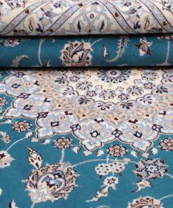 Tappeto Persiano Nain 6 Fili Lana e Seta Annodato a Mano 261x209 Z445536 26 Tappeto Persiano Nain 6 Fili Lana e Seta Annodato a Mano 261x209 Z445536 - immagine 12