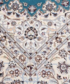 Tappeto Persiano Nain 6 Fili Lana e Seta Annodato a Mano 261x209 Z445536 21 Tappeto Persiano Nain 6 Fili Lana e Seta Annodato a Mano 261x209 Z445536 - immagine 7
