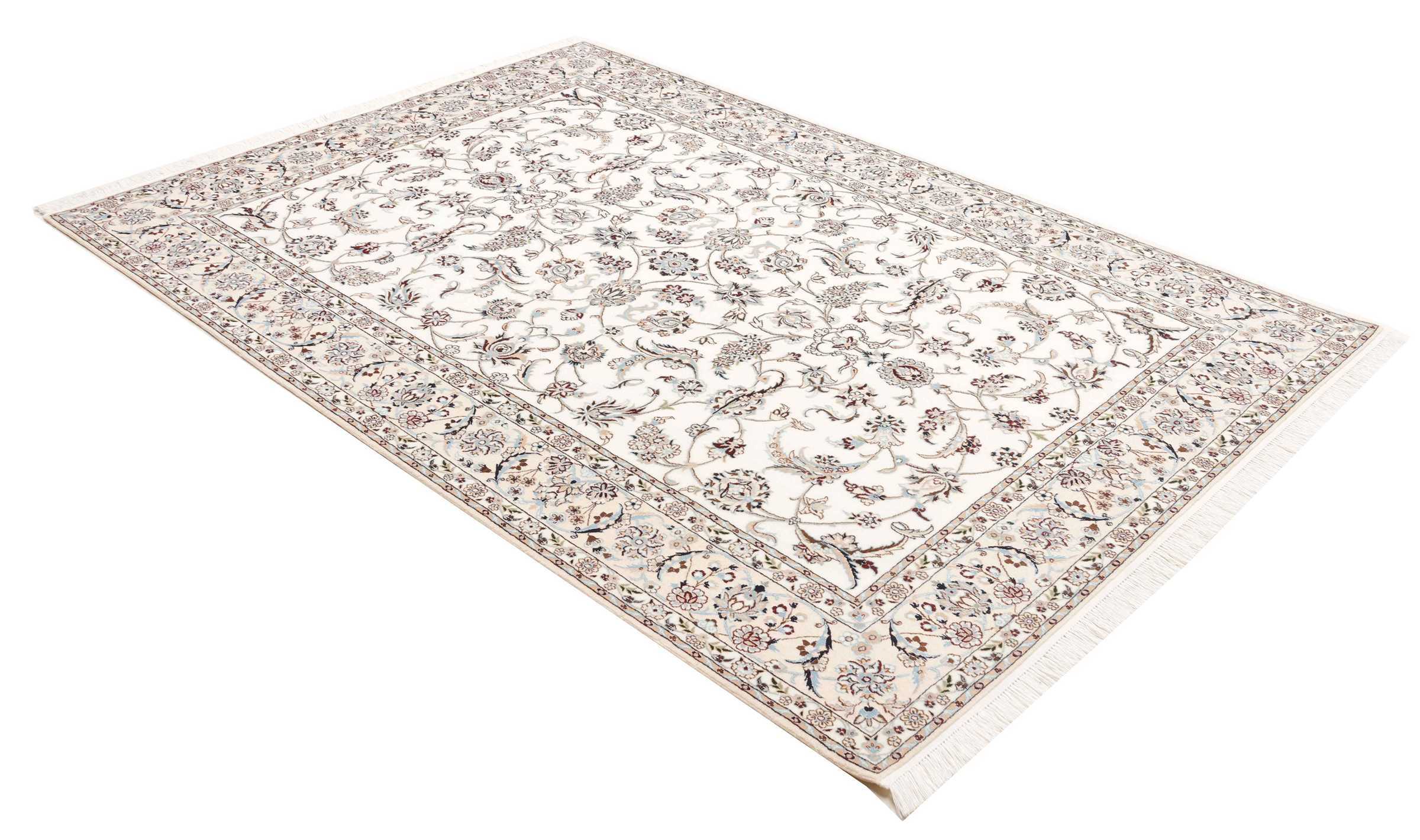 Tappeto Persiano Nain 6 Fili 235×160 cm – Lana e Seta Annodato a Mano Z445559 4 Tappeto Persiano Nain 6 Fili 235×160 cm – Lana e Seta Annodato a Mano Z445559 - immagine 3