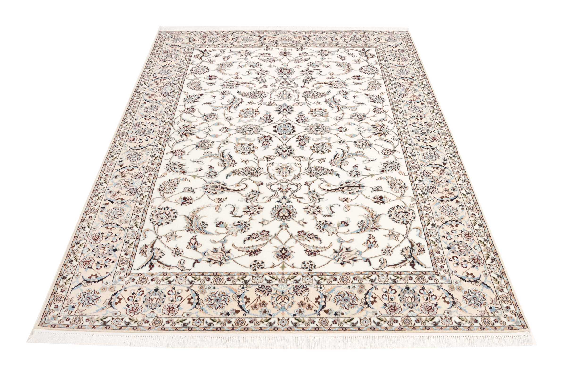 Tappeto Persiano Nain 6 Fili 235×160 cm – Lana e Seta Annodato a Mano Z445559 5 Tappeto Persiano Nain 6 Fili 235×160 cm – Lana e Seta Annodato a Mano Z445559 - immagine 4