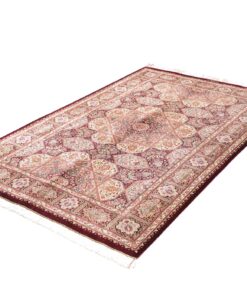 Tappeto persiano Qum in Seta 200x133 Z445645 - immagine 2