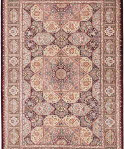 Tappeto persiano Qum in Seta 200x133 Z445645