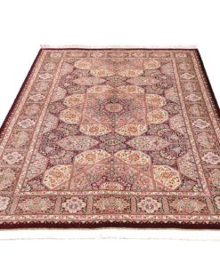 Tappeto persiano Qum in Seta 200x133 Z445645 - immagine 4