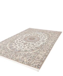 Tappeto Persiano Nain 6 Fili Lana e Seta 317×208 cm Z446351 - immagine 2