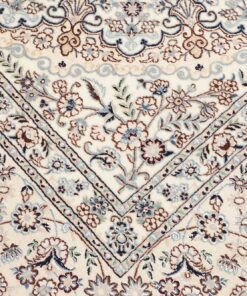 Tappeto Persiano Nain 6 Fili Lana e Seta 317×208 cm Z446351 - immagine 6