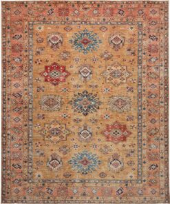 Tappeto KAZAK extra fine Afghano 307x253 Z459730