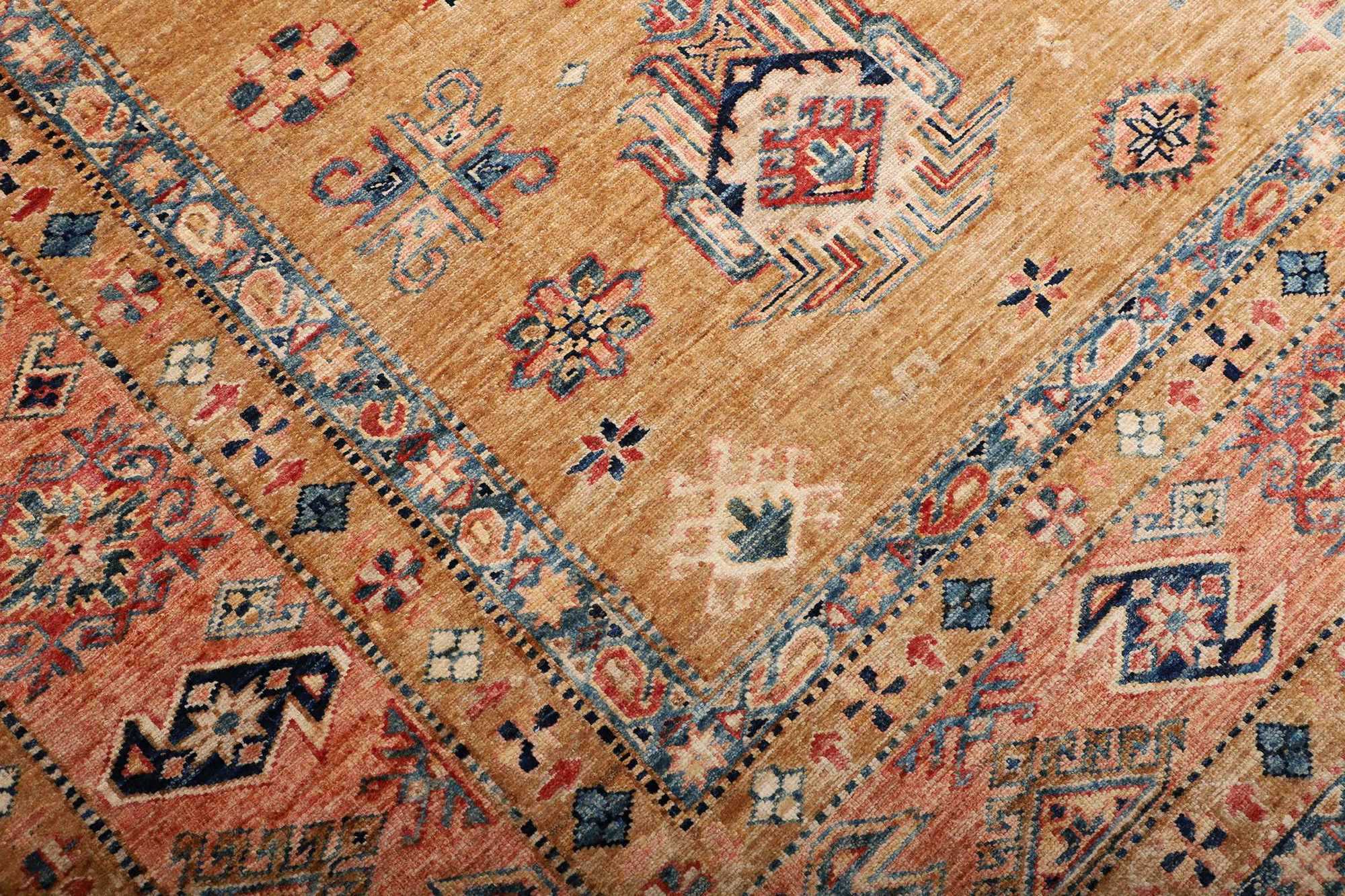 Tappeto KAZAK extra fine Afghano 307x253 Z459730 7 Tappeto KAZAK extra fine Afghano 307x253 Z459730 - immagine 5