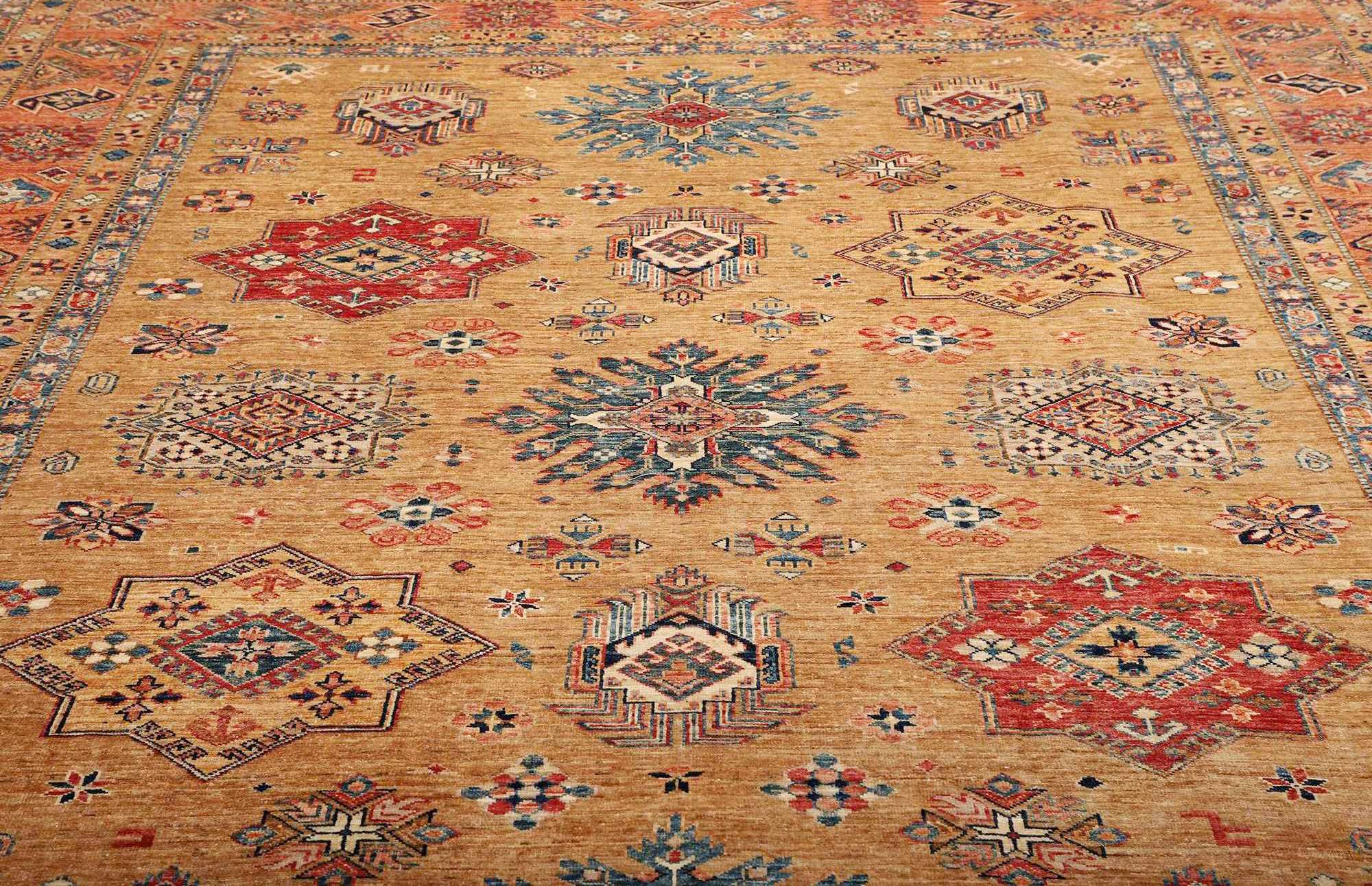 Tappeto KAZAK extra fine Afghano 307x253 Z459730 9 Tappeto KAZAK extra fine Afghano 307x253 Z459730 - immagine 7