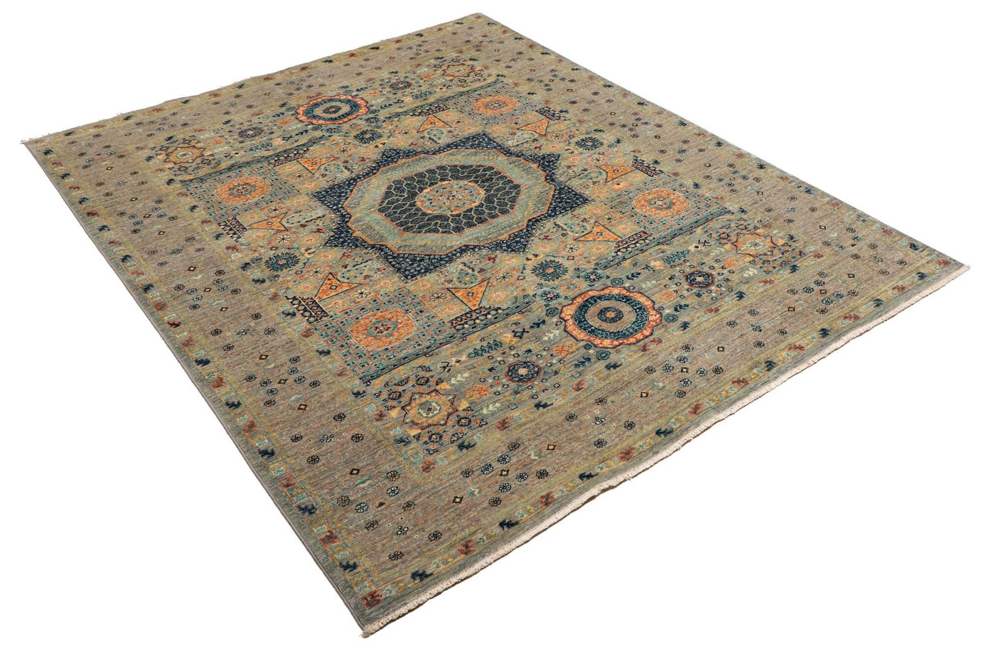 Tappeto MAMLOUK 190x154 Z462905 5 Tappeto MAMLOUK 190x154 Z462905 - immagine 3