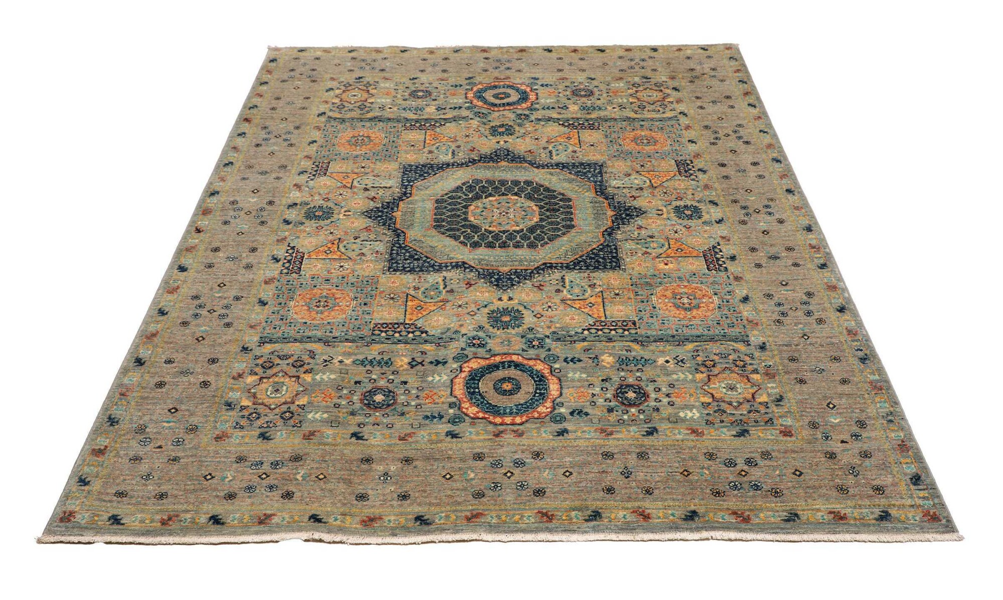 Tappeto MAMLOUK 190x154 Z462905 6 Tappeto MAMLOUK 190x154 Z462905 - immagine 4