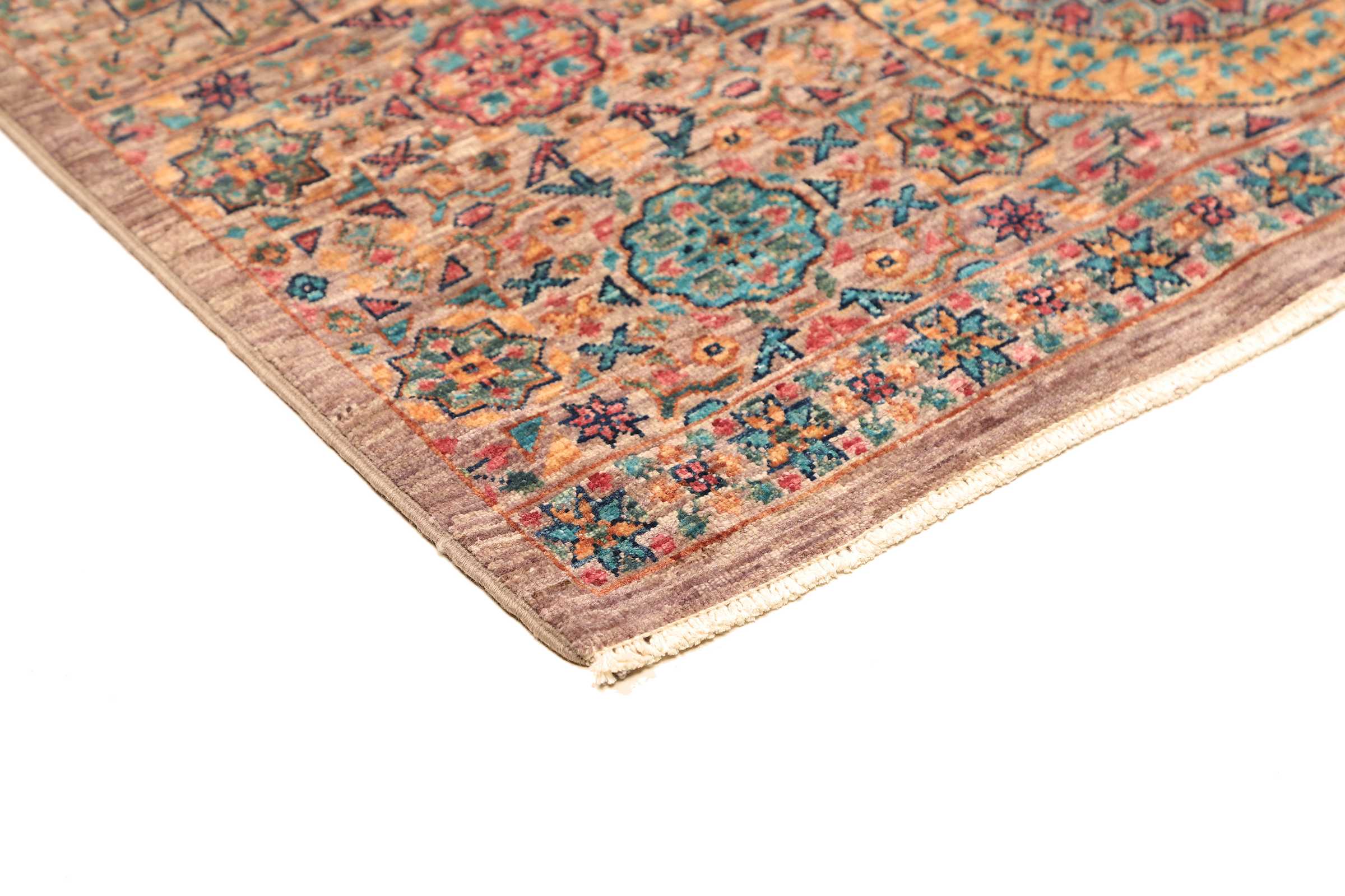 Tappeto Mamelucco (Mamluk) annodato a mano 155x99 Z468978 8 Tappeto Mamelucco (Mamluk) annodato a mano 155x99 Z468978 - immagine 6