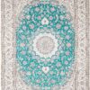 Tappeto Persiano Nain 9 Fili in Lana e Seta 355x248 Z469420 1 469420