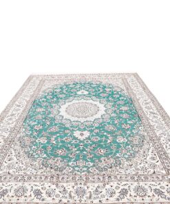 Tappeto Persiano Nain 9 Fili in Lana e Seta 355x248 Z469420 19 Tappeto Persiano Nain 9 Fili in Lana e Seta 355x248 Z469420 - immagine 5
