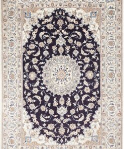Tappeto Persiano Nain Kashmar 289×196 cm Annodato a Mano Z469639
