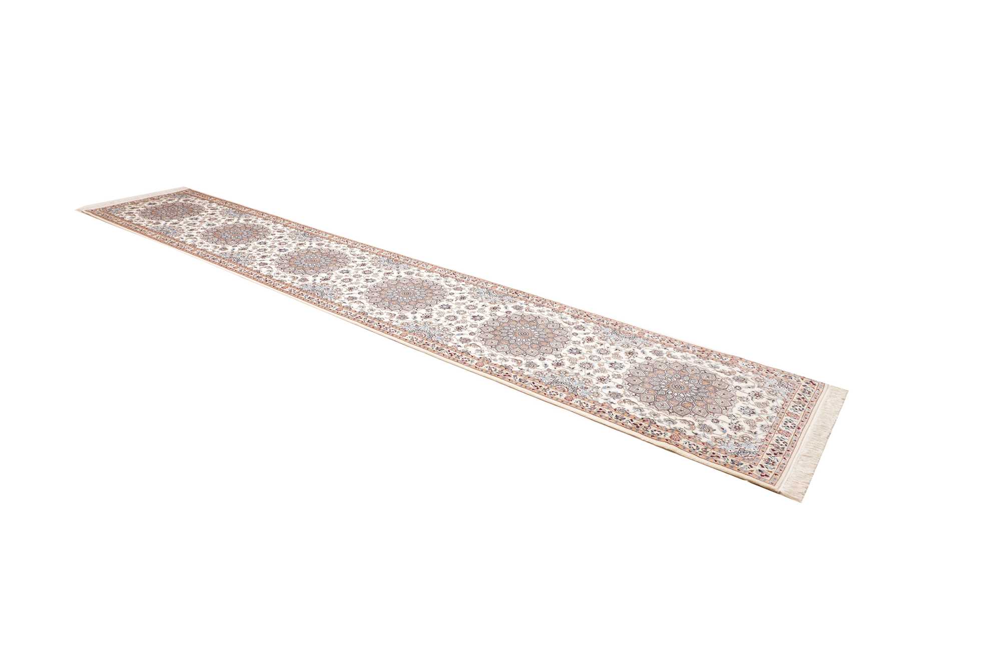 Passatoia Nain 6 Fili Persiana 445×83 cm Annodata a Mano Z470214 6 Passatoia Nain 6 Fili Persiana 445×83 cm Annodata a Mano Z470214 - immagine 4