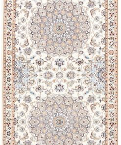 Passatoia Nain 6 Fili Persiana 445×83 cm Annodata a Mano Z470214