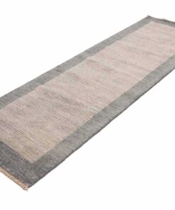 Passatoia moderna annodato a mano 202x79 Z473565 - immagine 2