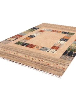 Alternative view of Tappeto moderno afghano 300x214 annodato a mano Z478507