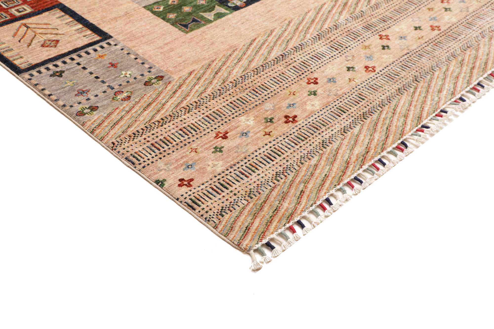 Tappeto moderno afghano 300x214 annodato a mano Z478507 6 Tappeto moderno afghano 300x214 annodato a mano Z478507 - immagine 5