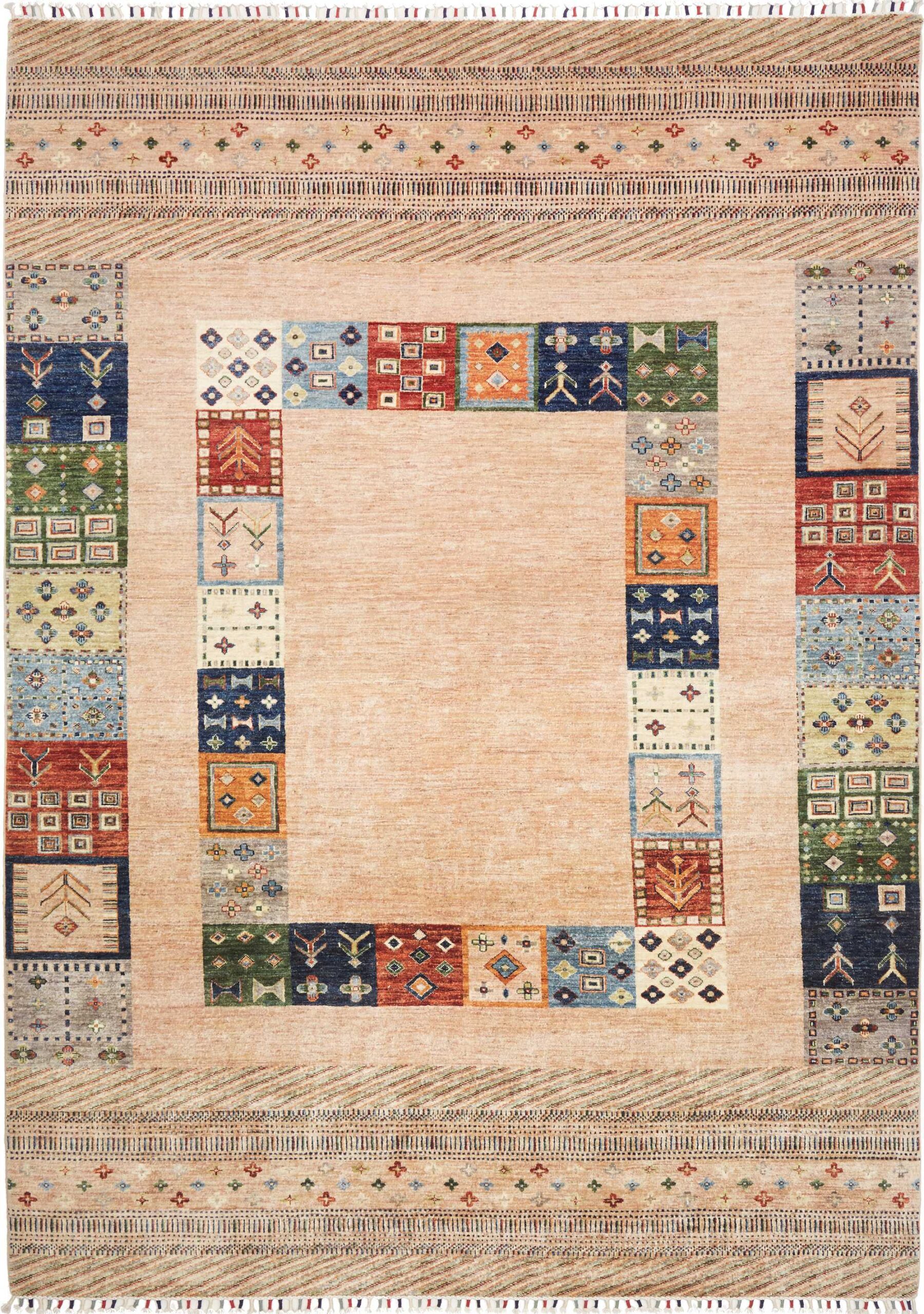 Tappeto moderno afghano 300x214 annodato a mano Z478507 2 Tappeto moderno afghano 300x214 annodato a mano Z478507