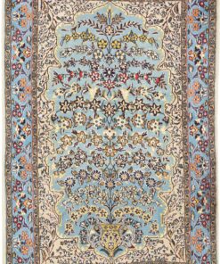 Tappeto Persiano Qum (Ghom) 155×100 cm Annodato a Mano Z478760