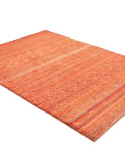 Tappeto Moderno Afghano annodato a mano  221x156 Z478855 - immagine 4