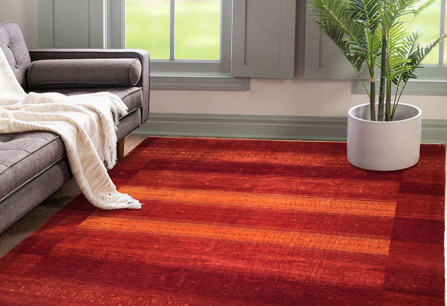 Tappeto Lory baft 246x206 cm- B1795 4 Tappeto Gabbe