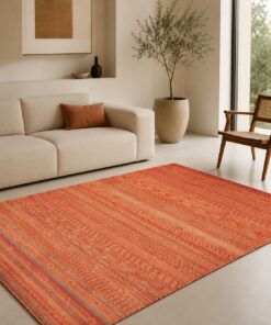 Tappeto Moderno Afghano annodato a mano  221x156 Z478855 - immagine 2